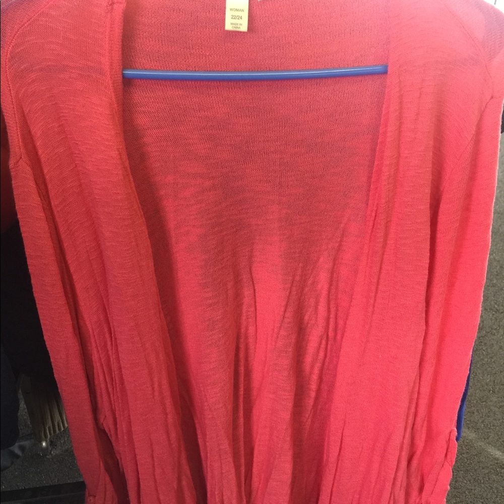 Pink Cardigan